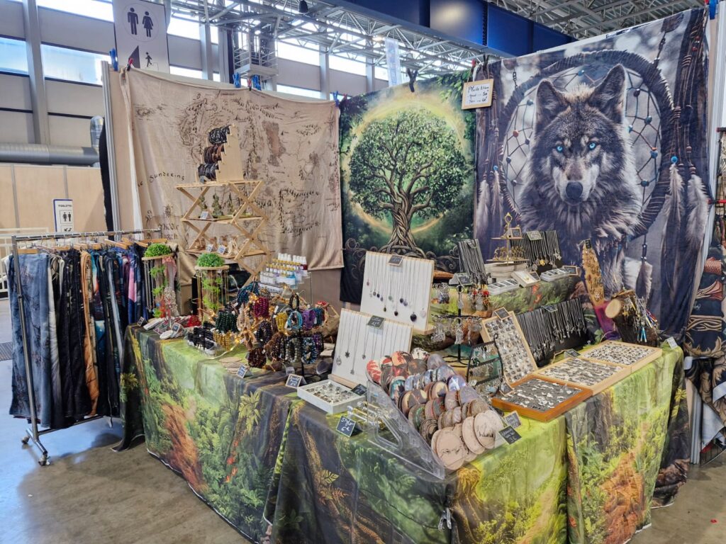 Stand pour les conventions Hero Festival